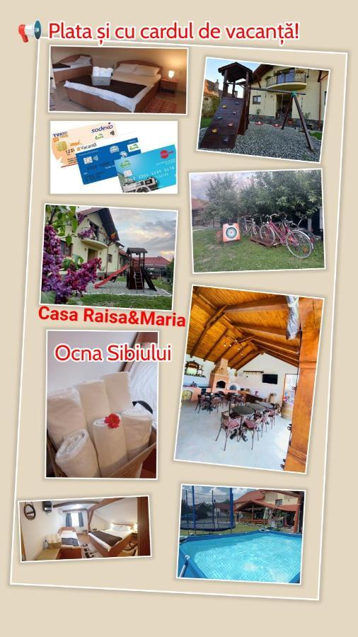 Hotel Casa Raisa & Maria Ocna Sibiului Exteriér fotografie
